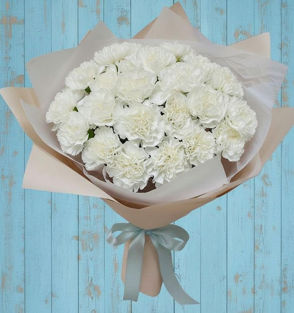 Букет цветов из: Гвоздики в Северном Оренбургской области