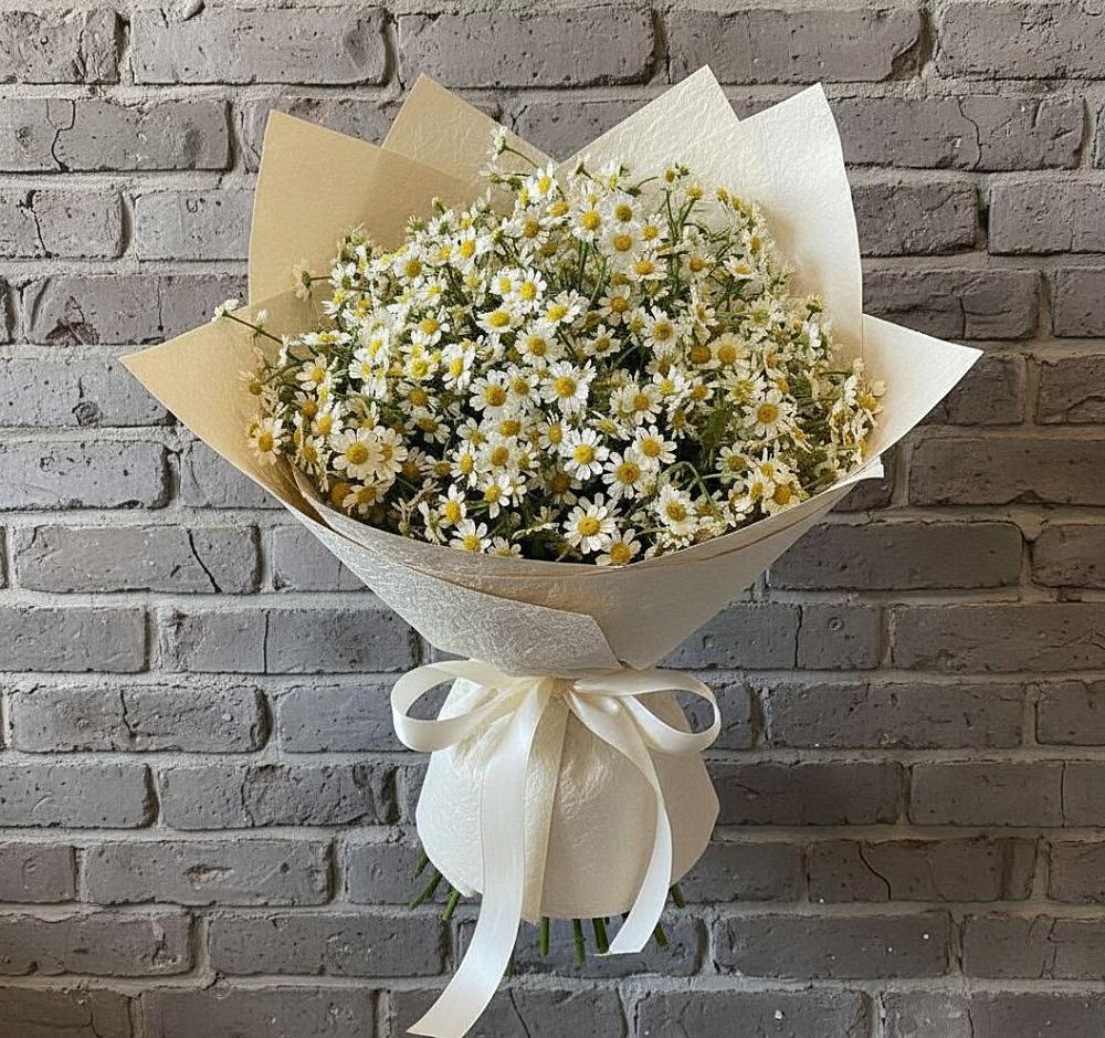 Букет цветов из: Ромашки в Северном Оренбургской области