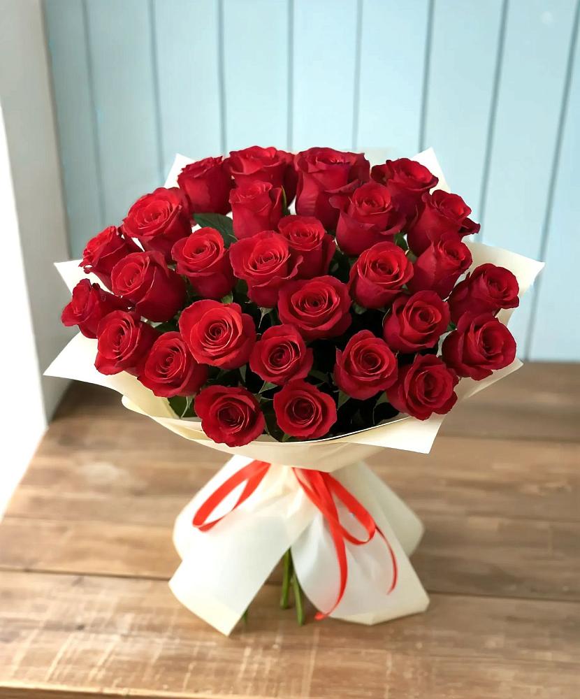 Букет 29 Красных роз в Северном Оренбургской области