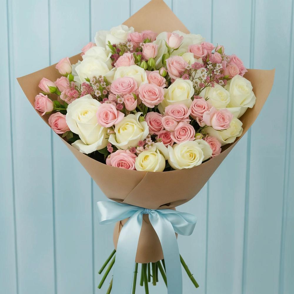 Букет цветов из: Розы в Северном Оренбургской области