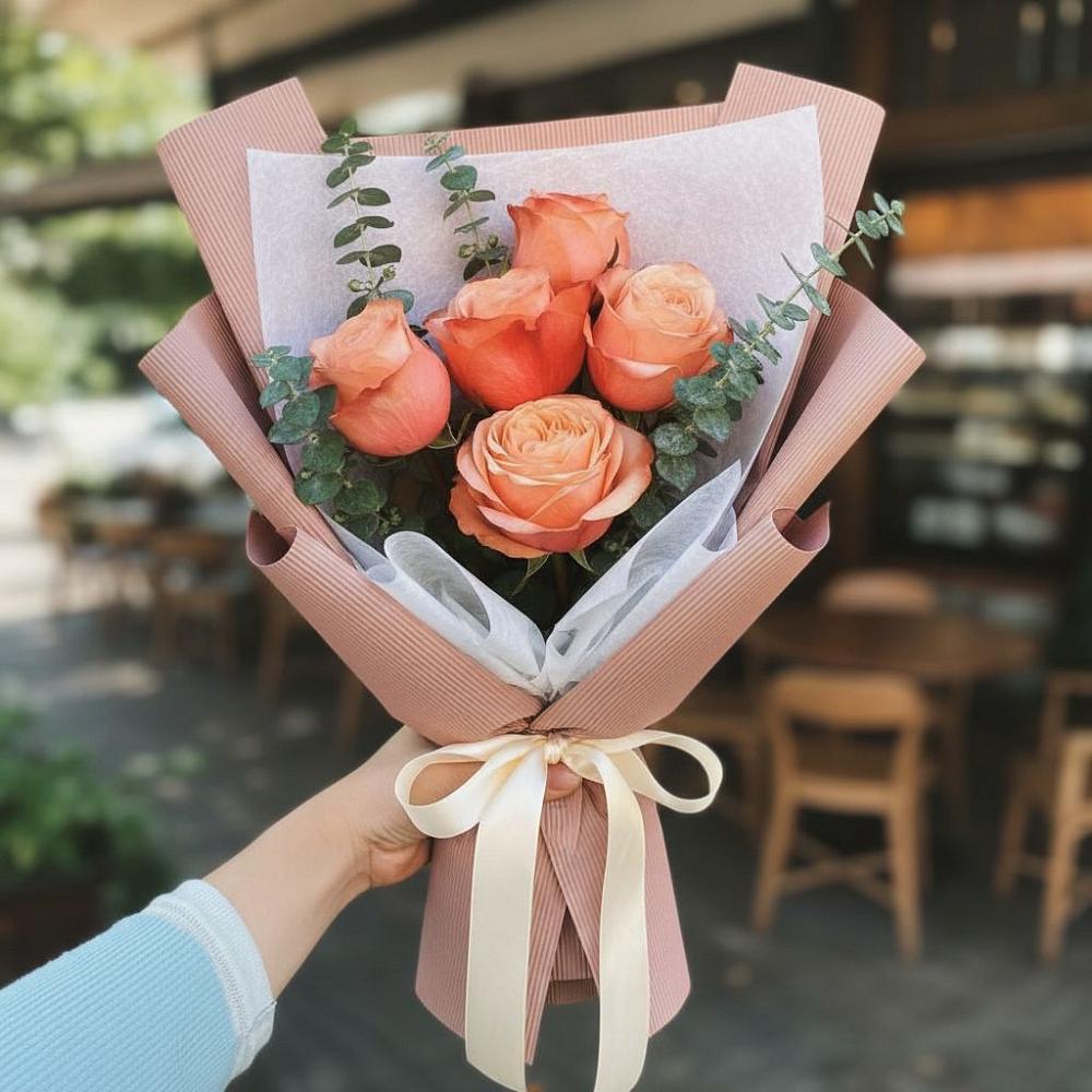 Букет цветов из: Розы в Северном Оренбургской области