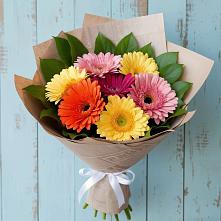 Букет цветов из:  Герберы в Северном Оренбургской области