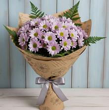Букет цветов из:  Хризантемы в Северном Оренбургской области