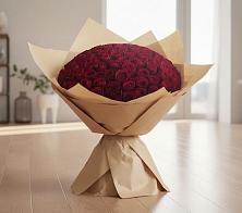 Букет 101 Красная роза в Северном Оренбургской области