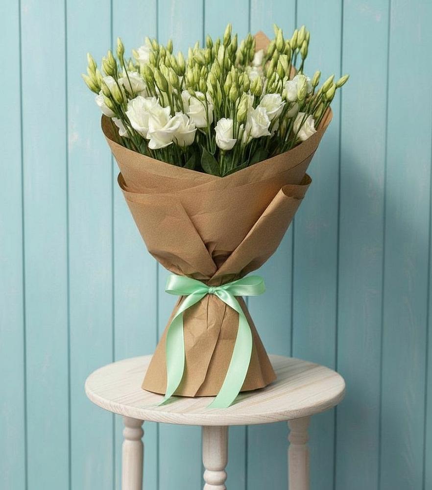 Букет цветов из: Лизиантусы в Северном Оренбургской области