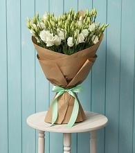 Букет цветов из:  Лизиантусы в Северном Оренбургской области