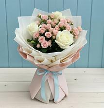Букет цветов из:  Розы в Северном Оренбургской области