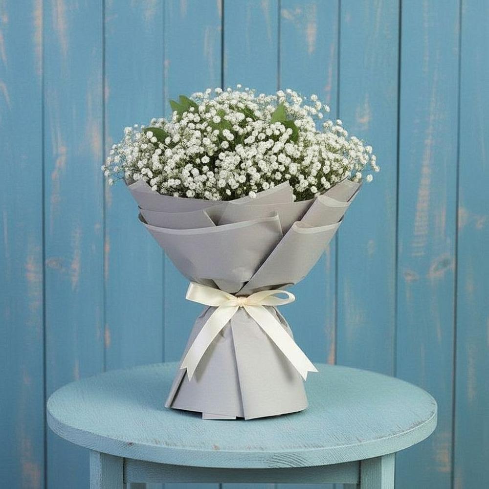 Букет цветов из: Гипсофила в Северном Оренбургской области