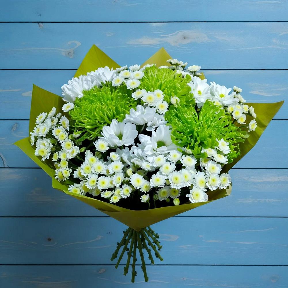 Букет цветов из: Хризантемы в Северном Оренбургской области