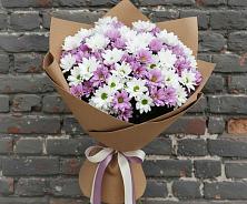 Букет цветов из:  Хризантемы в Северном Оренбургской области