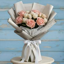 Букет цветов из:  Розы #REPLACE_PRED# Северном Оренбургской области