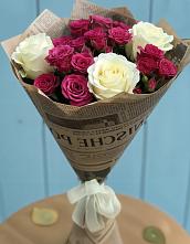 Букет цветов из:  Розы в Северном Оренбургской области