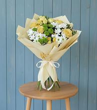 Букет цветов из:  Хризантемы и Розы #REPLACE_PRED# Северном Оренбургской области