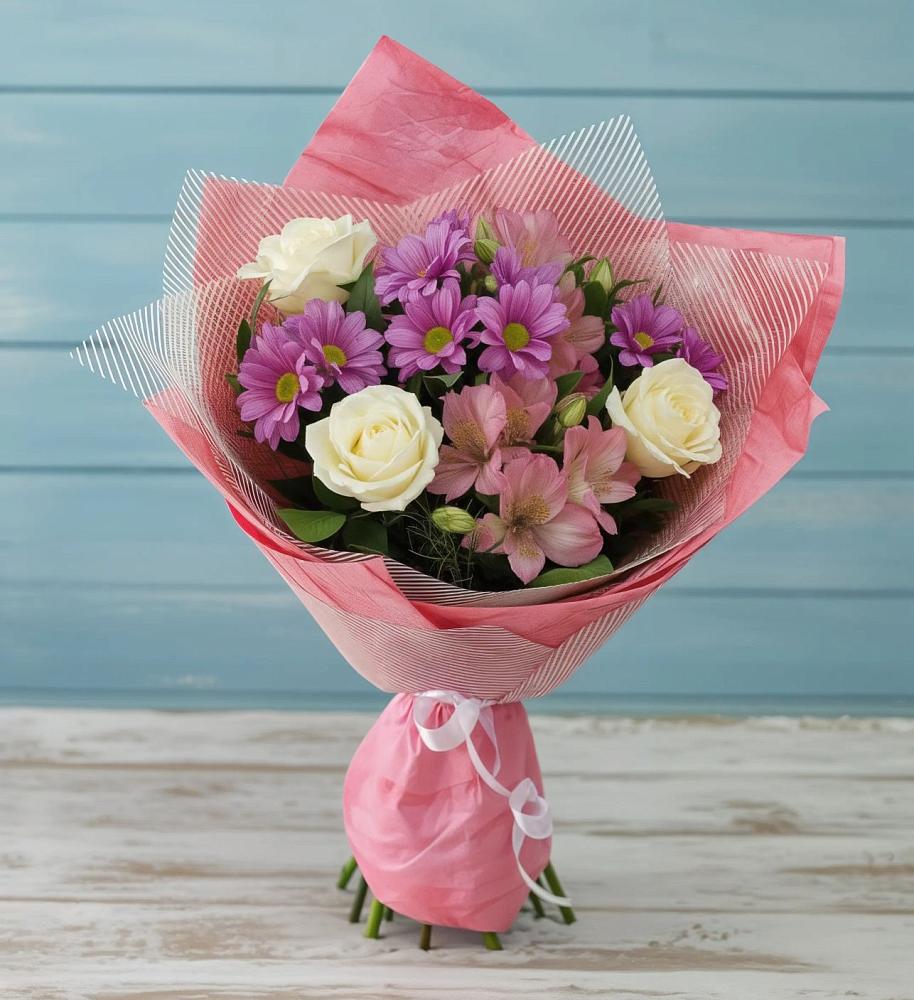 Букет цветов из: Герберы в Северном Оренбургской области