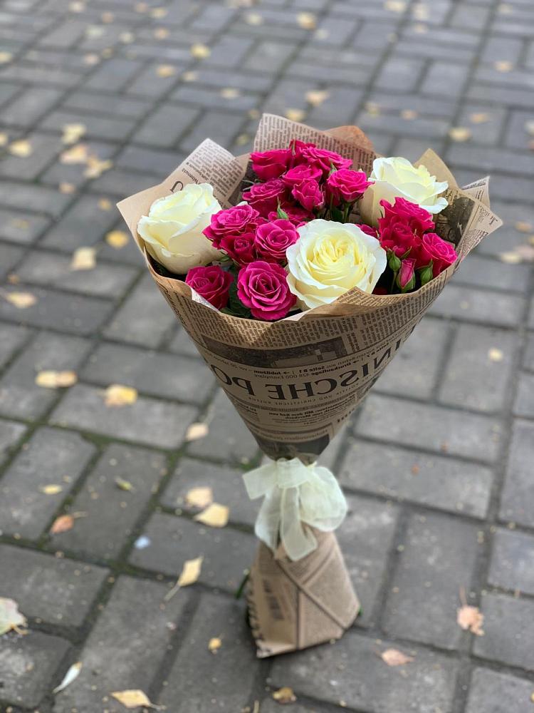 Букет цветов из: Розы в Северном Оренбургской области