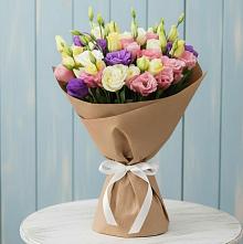 Букет цветов из:  Лизиантусы #REPLACE_PRED# Северном Оренбургской области