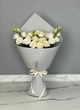 Букет цветов из:  Розы и Лизиантусы #REPLACE_PRED# Северном Оренбургской области